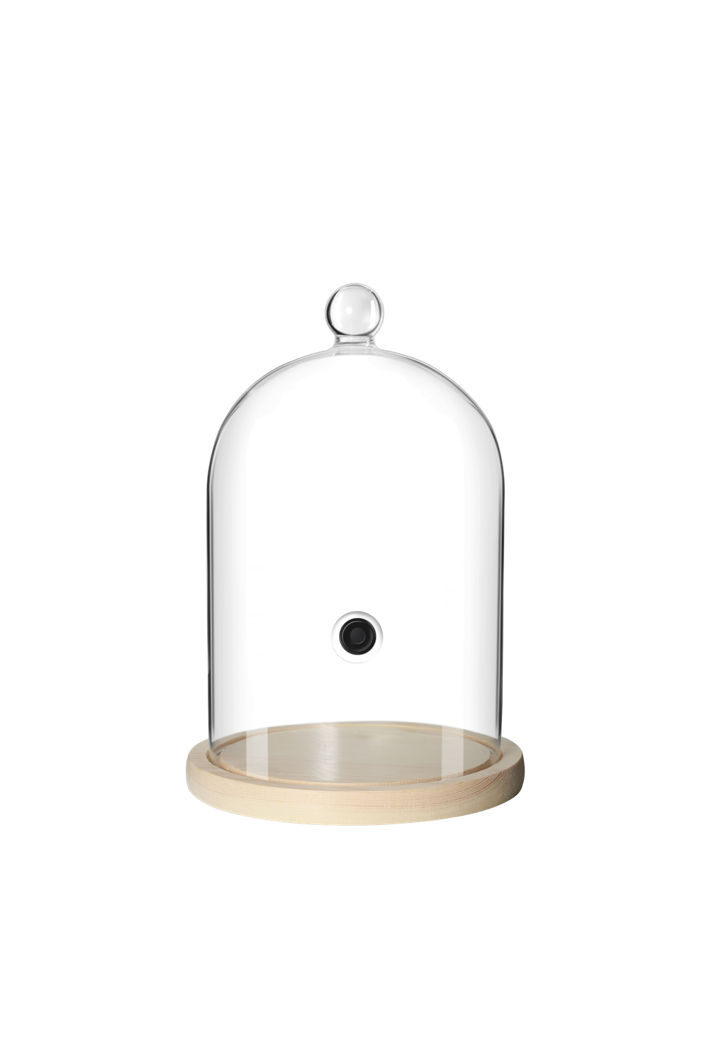 Glass dome for smoker horeca use