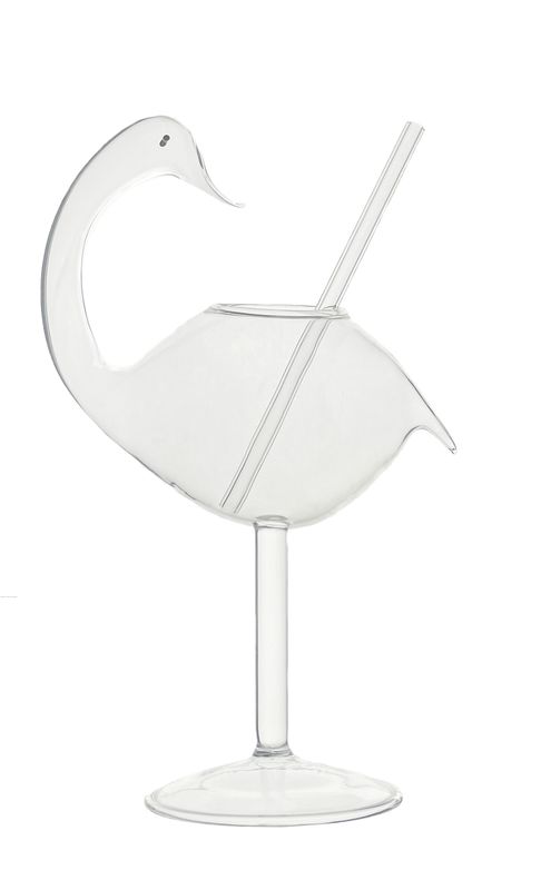 Flamingo cocktail glass horeca use