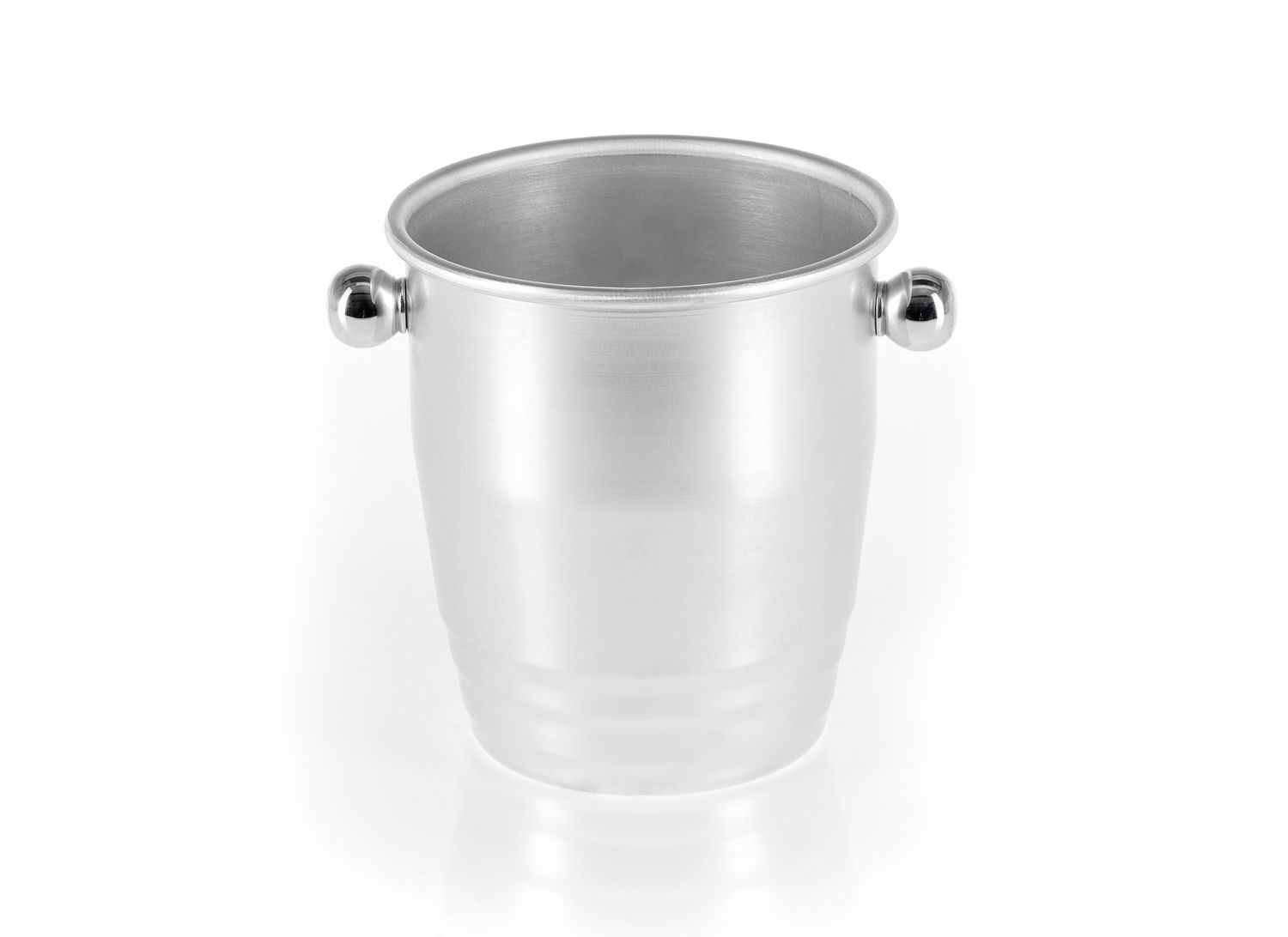 Tirolix aluminum wine cooler with polished knobs horeca