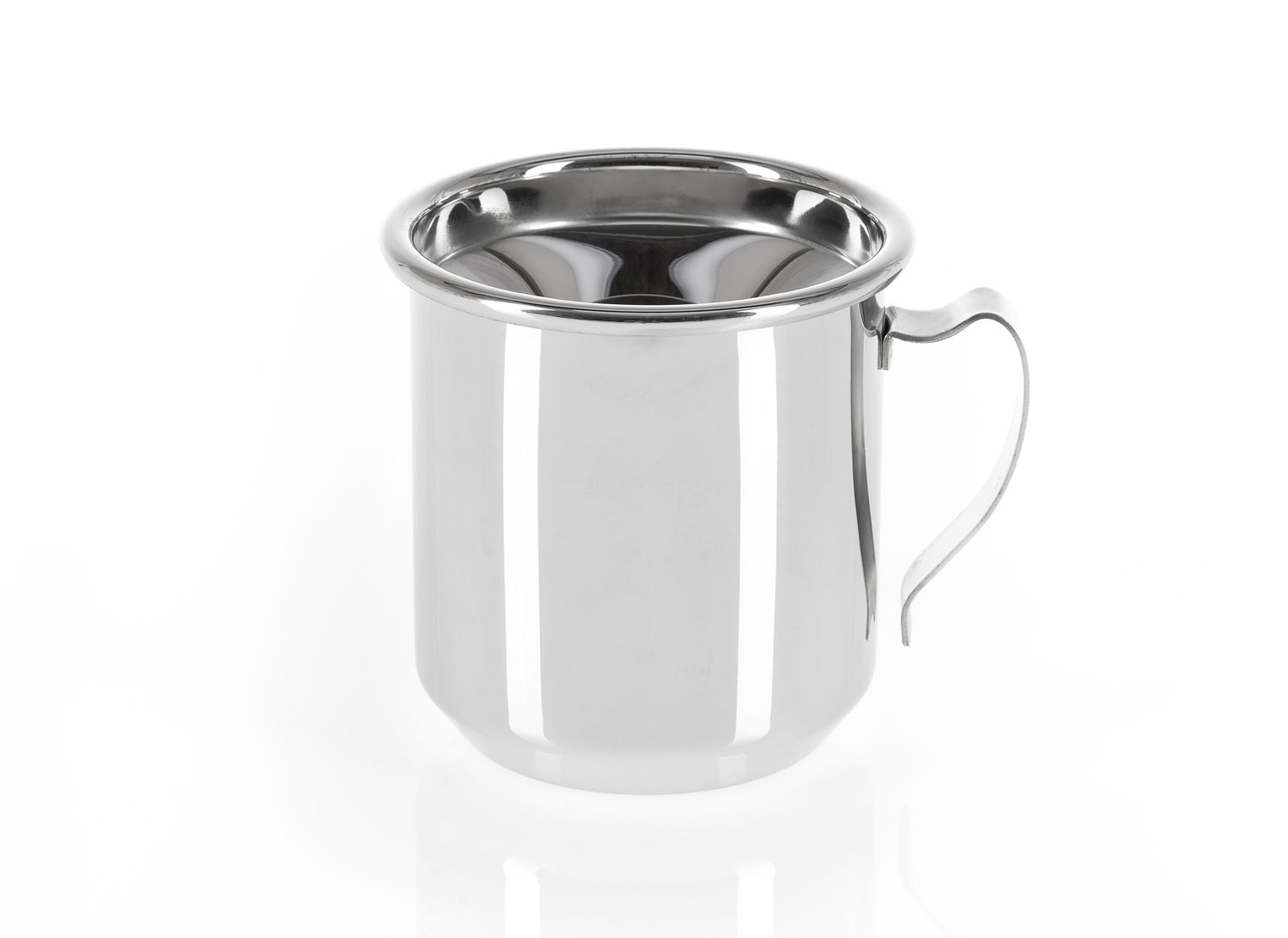 Stainless Steel Spittoon with Decorated Handle Tirolix Horeca