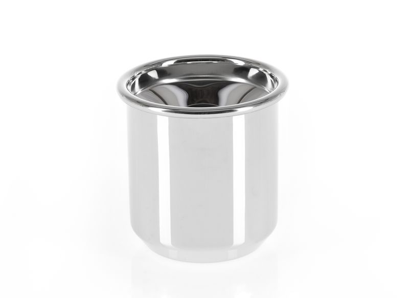 Smooth Stainless Steel Spittoon Tirolix Tastings Horeca