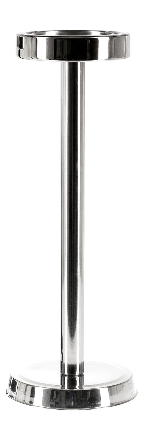 Tirolix stainless steel ice bucket column height 300 mm for professional bottle service horeca