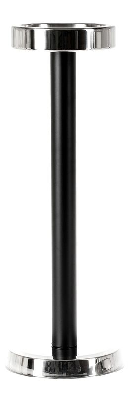 Black Stainless Steel Bottle Cooler Stand Tirolix Horeca