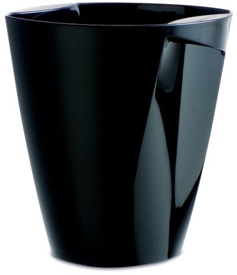 Secchiello plastica Fashion - Tirolix Tirolix secchiello plastica Fashion nero per bottiglia horeca