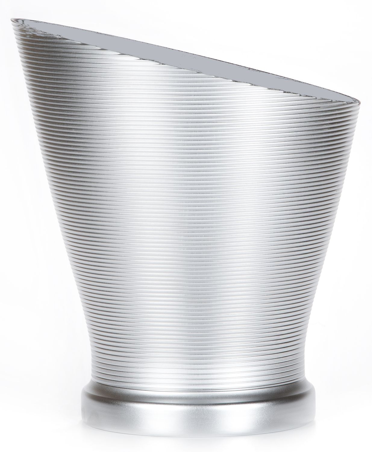 Tirolix - Ribbed Aluminium Lady Bottle Cooler with Modern Design for Horeca