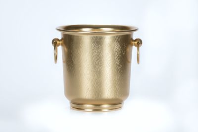 Secchiello alluminio ossidato satinato 108S - Tirolix Secchiello Tirolix alluminio ossidato satinato con pomoli tondi horeca