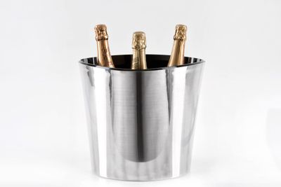Tirolix champagne cooler aluminium and plastic for 5 bottles ideal for horeca use