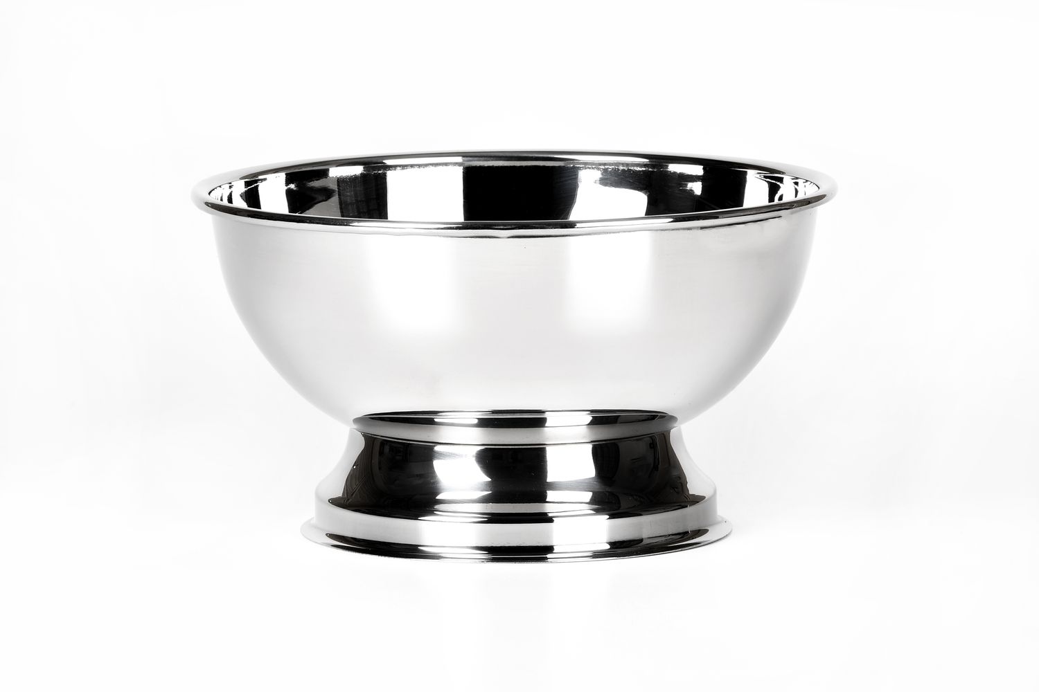 Tirolix mini steel champagne bowl polished 3 bottles 33 cl horeca