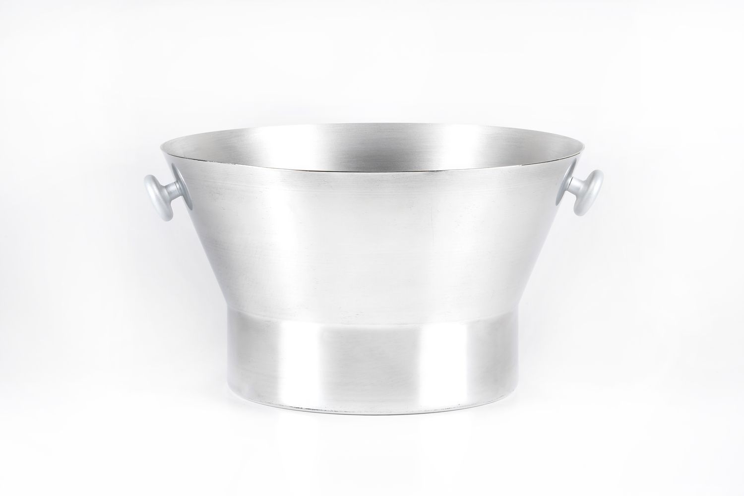 Tirolix conical aluminum champagne bowl 4 bottles horeca