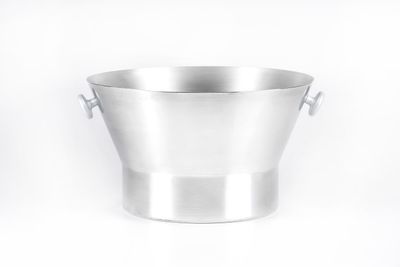 Tirolix conical aluminum champagne bowl 4 bottles horeca