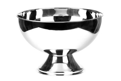 Tirolix steel champagne bowl polished 4 bottles horeca