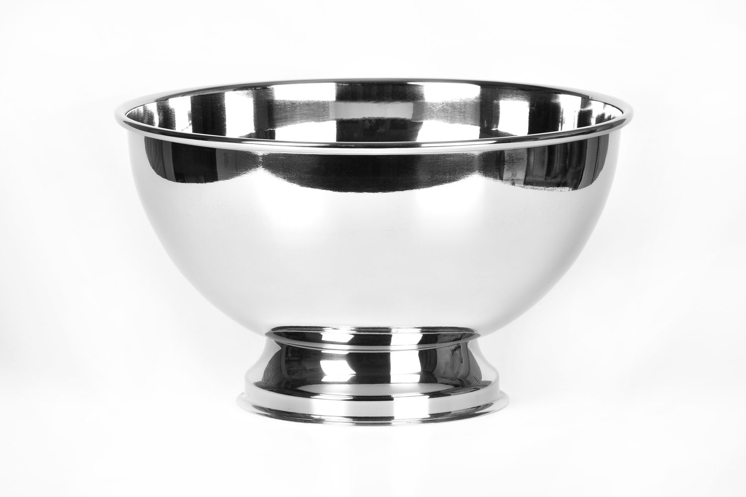 Tirolix mini steel champagne bowl polished 5 bottles 33 cl horeca