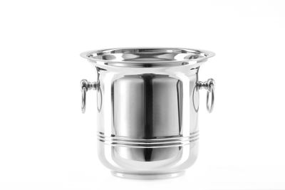 Tirolix stainless steel cooler with chrome knobs and rings