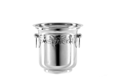 Tirolix stainless steel cooler grape relief design horeca