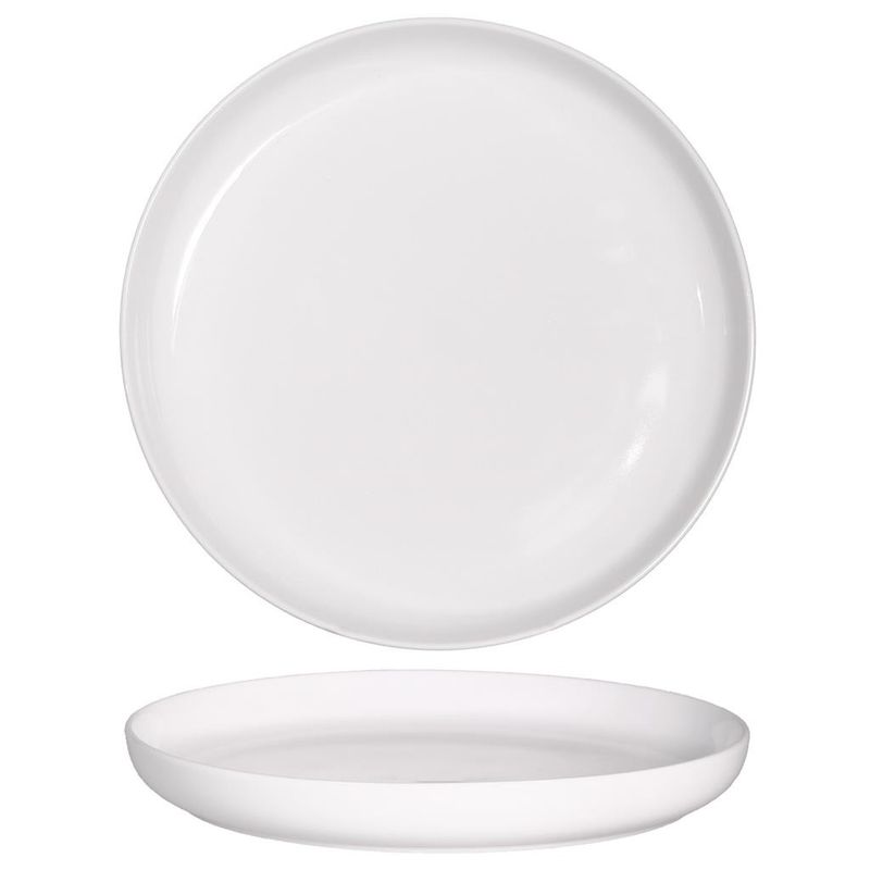 Dinner plate 30 cm Gemscape porcelain oven safe for horeca restaurants Tirolix