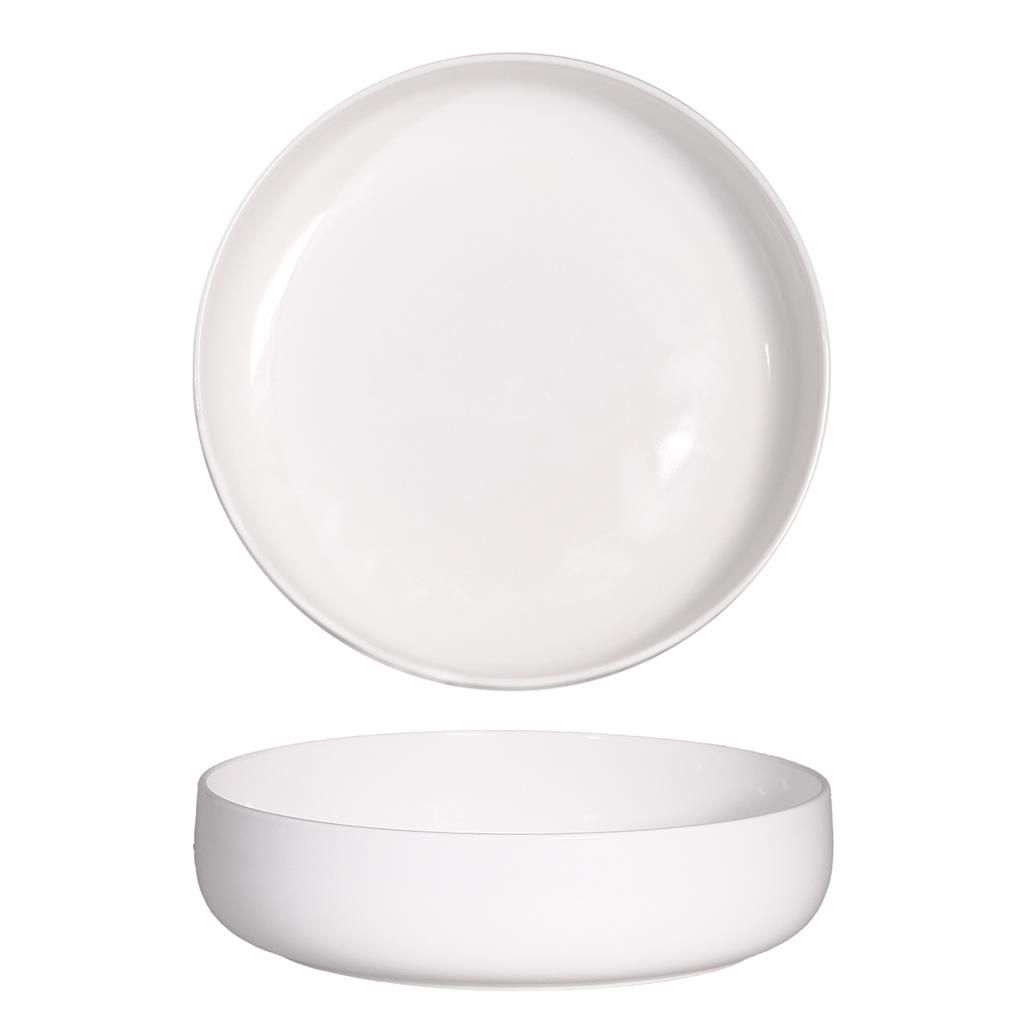 Soup plate 20 cm Gemscape white porcelain oven safe for horeca restaurants Tirolix