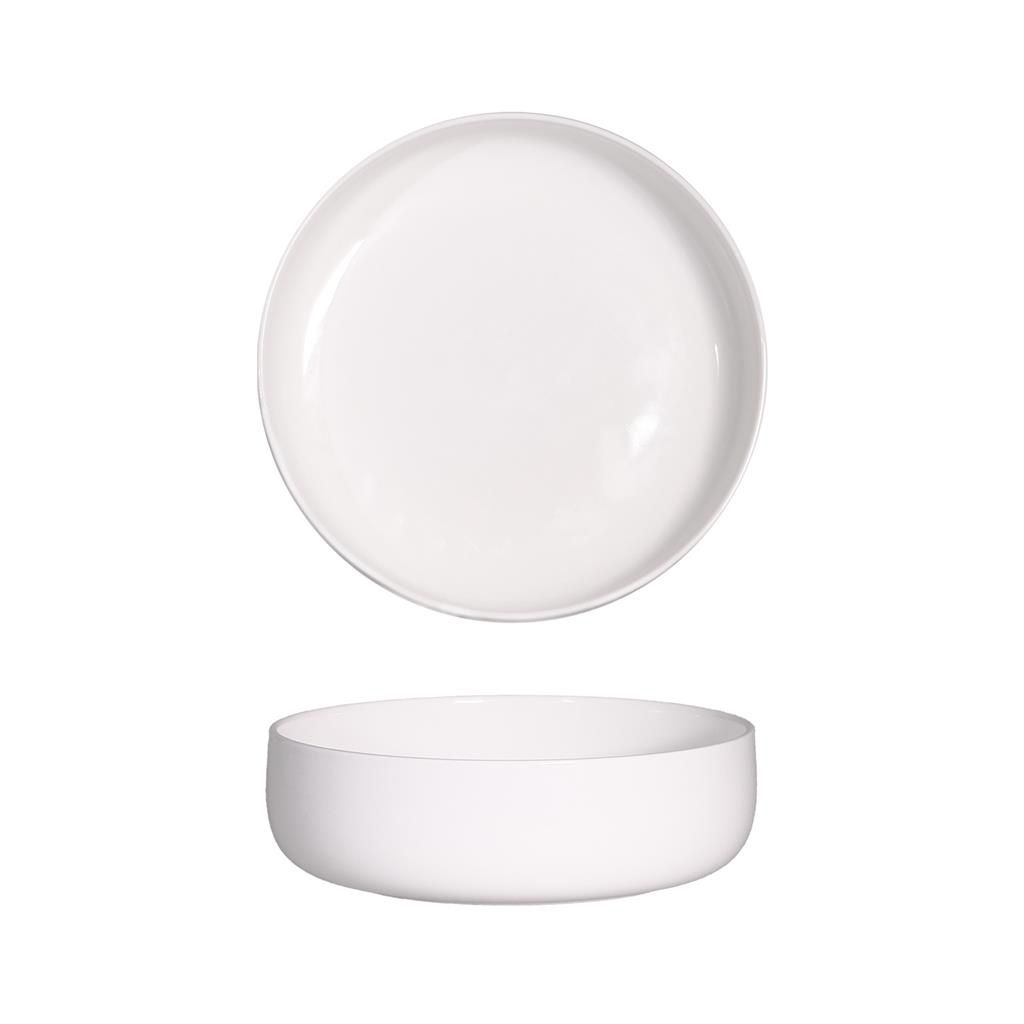Bowl 13 cm Gemscape white porcelain for horeca restaurants Tirolix