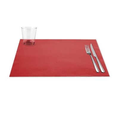 Packservice Airlaid Platzset Rot 30x40 cm Horeca Tirolix