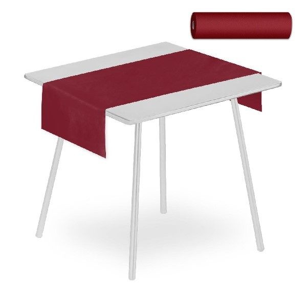 ingl:
Tirolix Packservice airlaid roll bordeaux 40x120 cm horeca