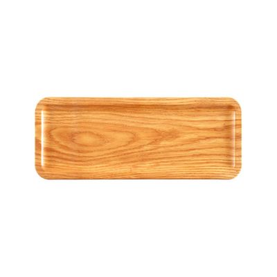 Tirolix Bliss rectangular tray 35x13 cm wood effect melamine