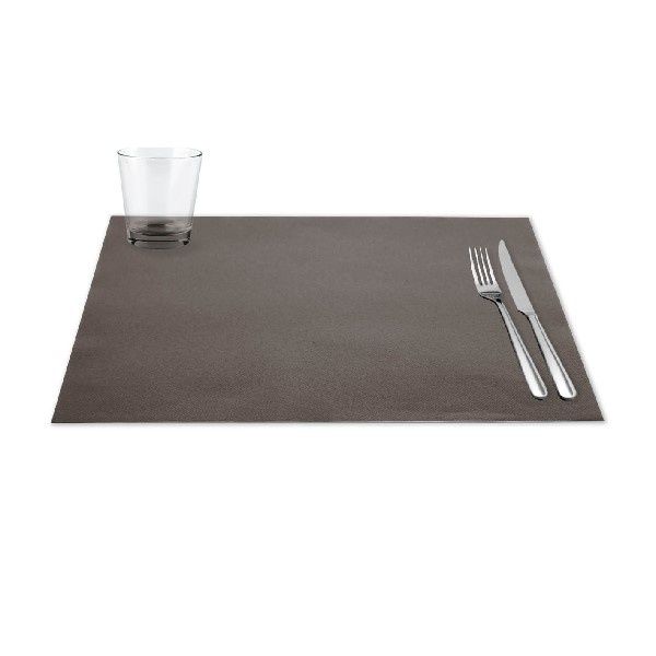 Airlaid placemat cocoa 30x40 cm horeca Packservice Tirolix