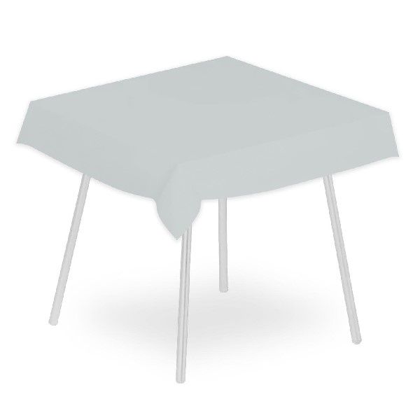 Airlaid tablecloth pearl 120x120 cm horeca Packservice Tirolix