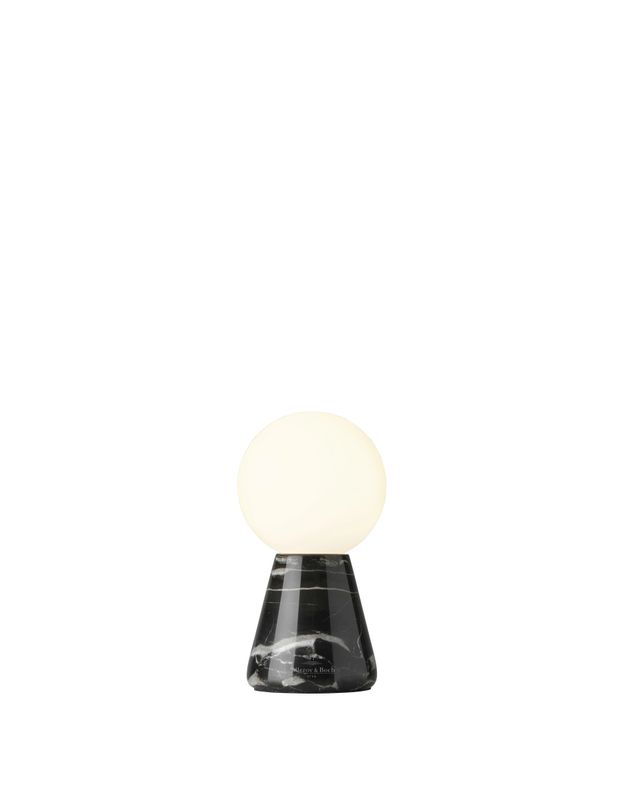Carrara LED Table Lamp Black 13 cm - Villeroy &amp; Boch