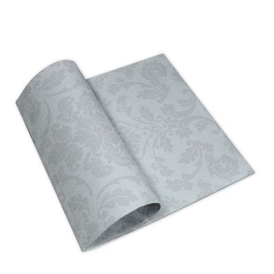Serviette Victoria Grauperl 40x40 aus Airlaid fuer Gastronomie
