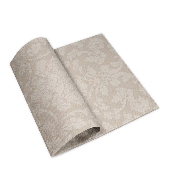 Napkin Victoria Sand 40x40 airlaid for horeca setups