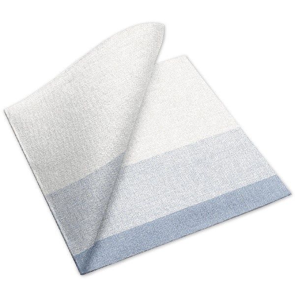 Napkin Stoff Blue 44x44 airlaid for horeca setups