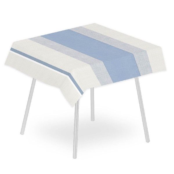Tovaglia Stoff Blue 140x140 in airlaid per tavoli horeca
