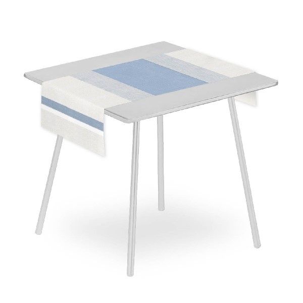 Runner Stoff Blue 120x48 airlaid for horeca setups