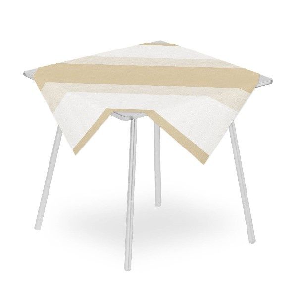 Tovaglia Stoff Oro 100x100 in airlaid per tavoli horeca
