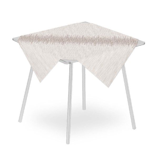 Tablecloth Lounge Cacao 100x100 airlaid for horeca setups