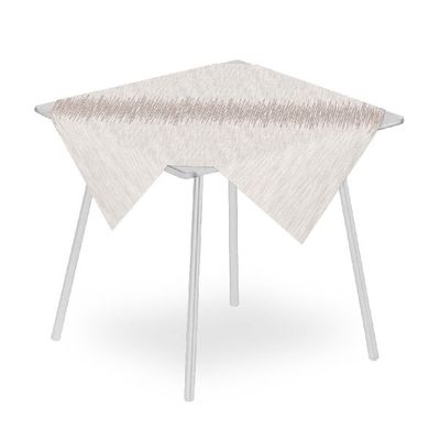 Tablecloth Lounge Cacao 100x100 airlaid for horeca setups