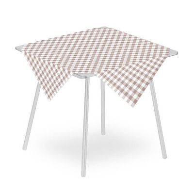 Tablecloth Oste Nocciola 100x100 airlaid for horeca setups