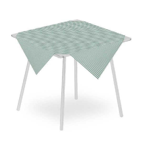 Tablecloth Italo Verde 100x100 airlaid for horeca setups