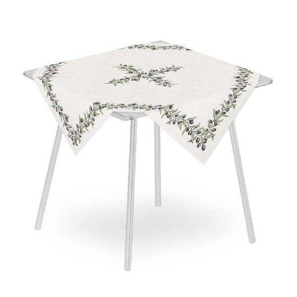 Olivia tablecloth 100x100 cm airlaid for professional horeca use
