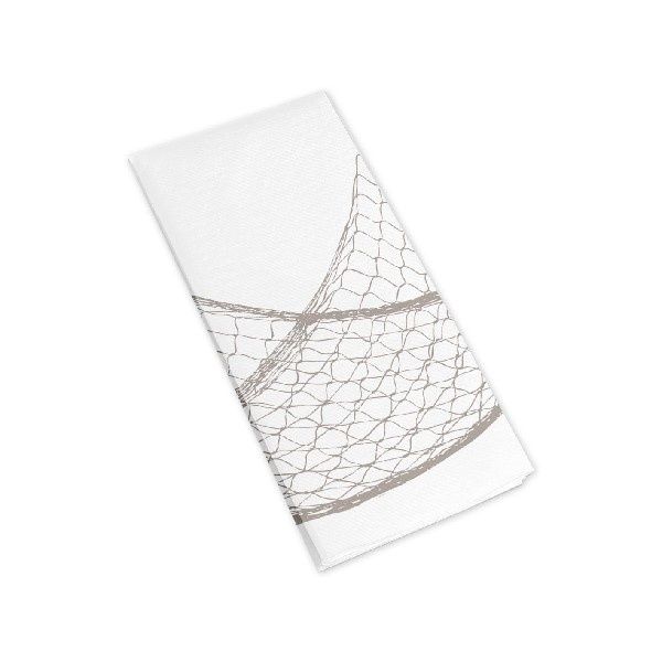 Pescatora napkin 40x44 cm airlaid with nautical motif for horeca
