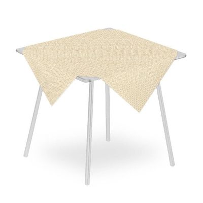 Starlet Avorio tablecloth 100x100 airlaid for elegant horeca tables
