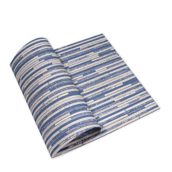 Back Blue napkin 40x40 airlaid with modern blue pattern for horeca
