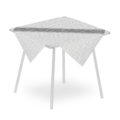 Sfumo Fume Spunlace tablecloth 100x100 for modern horeca tables
