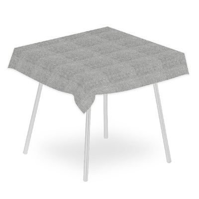 Ella grey 120x120 Spunlace tablecloth for professional horeca table use
