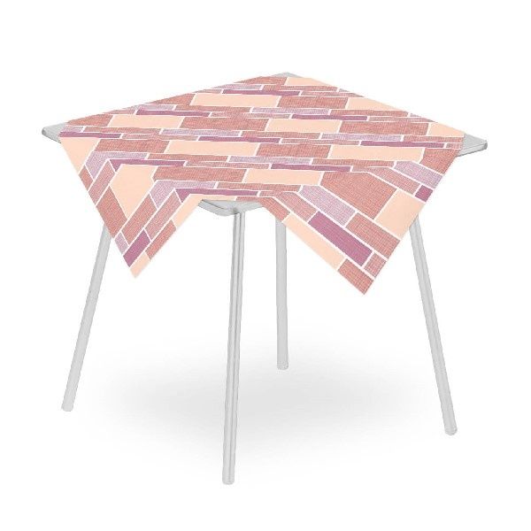 Urban bordeaux 100x100 Airlaid tablecloth for horeca table setup