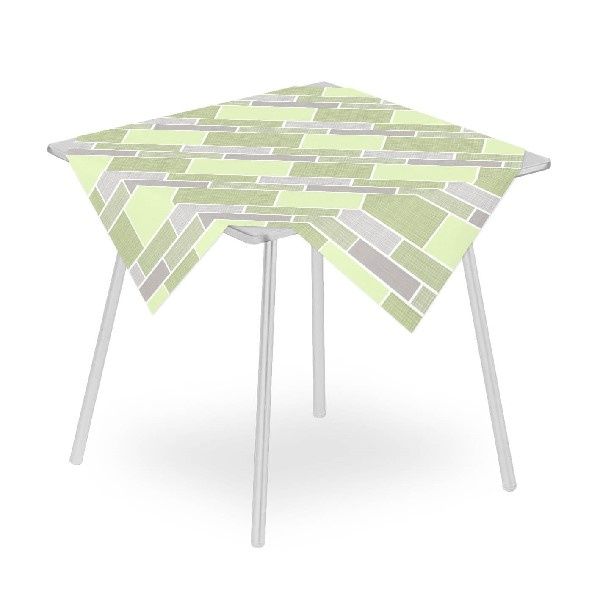 Urban green 100x100 Airlaid tablecloth for horeca table setup