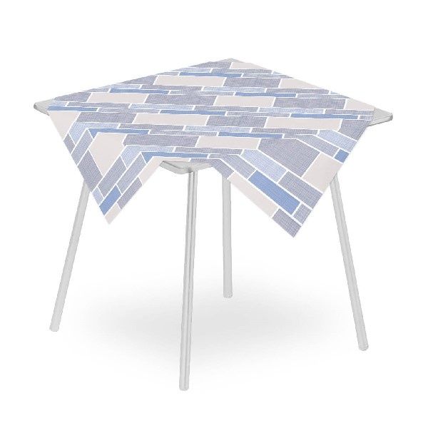 Urban blue 100x100 Airlaid tablecloth for horeca table setup