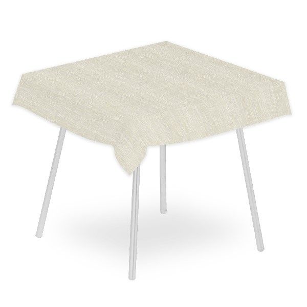 Melange ivory 120x120 tablecloth for large horeca tables