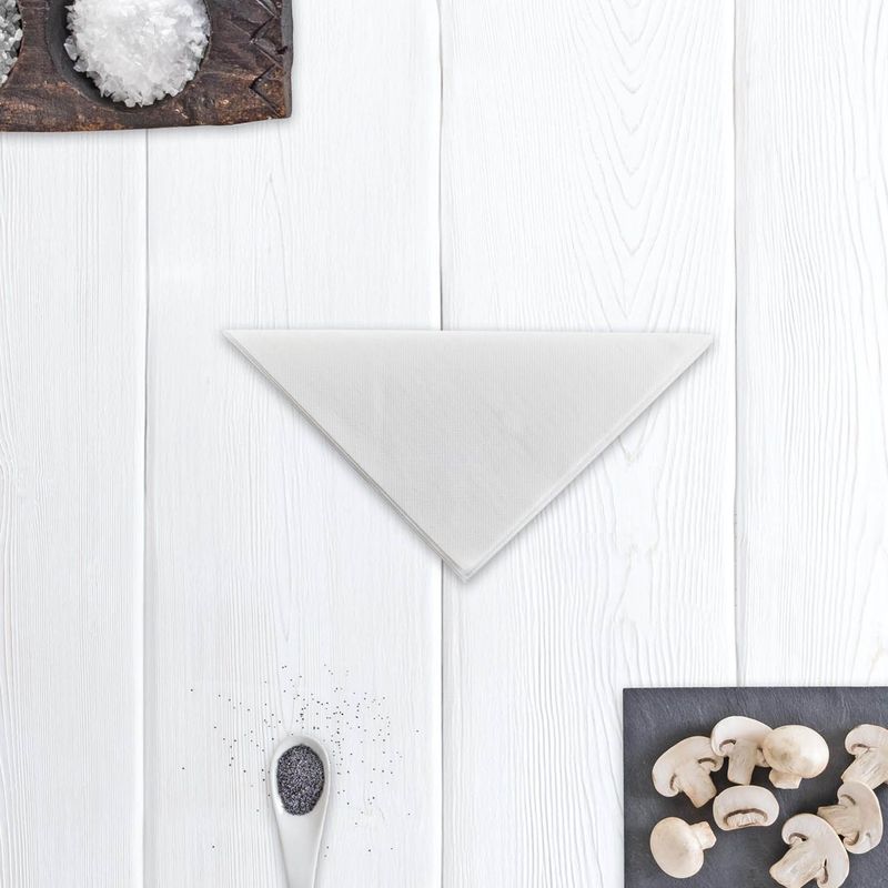 Tovaglioli Bianco con Puntini d' oro, 33 x 33 cm, 1 Pacco (PZ) SP33 – 23 – 008
