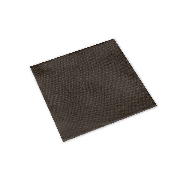 Chocolate tissue napkin 33x33 for horeca tables