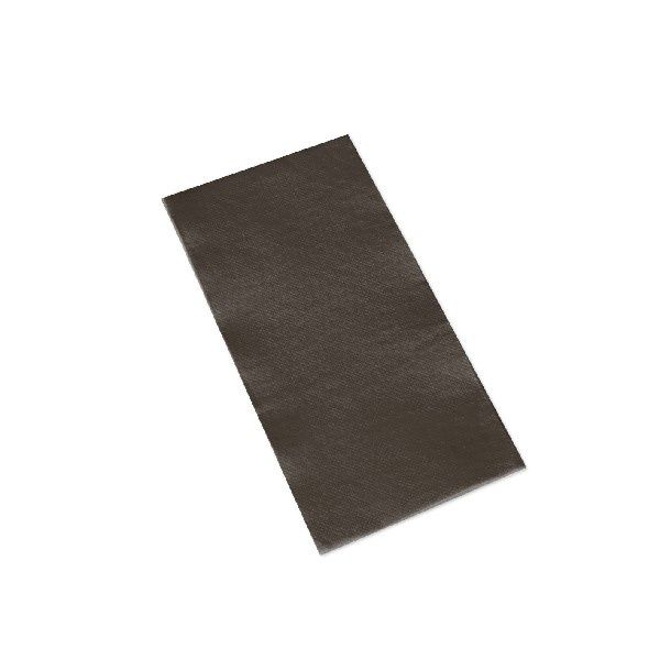 Chocolate tissue napkin 40x40 fold 1 8 for horeca tables